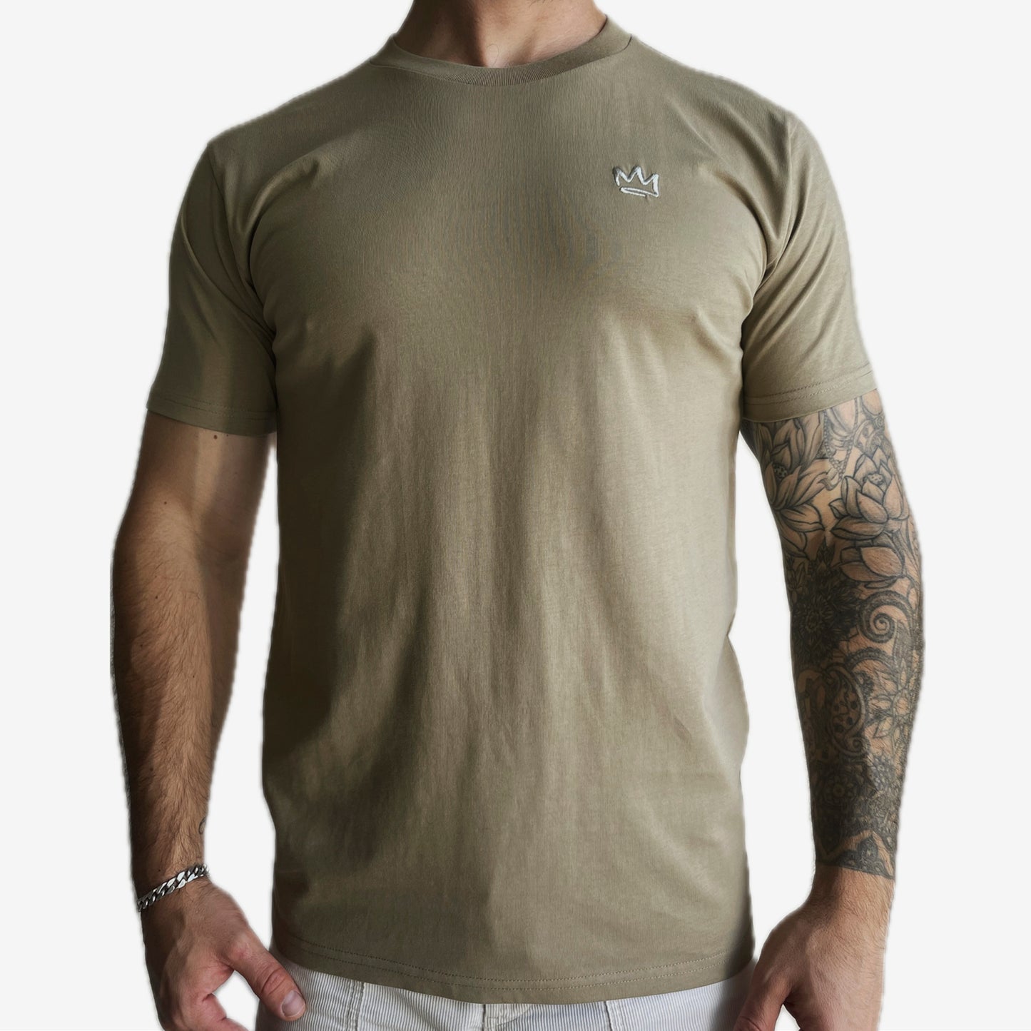 Classic Crown Tee Cafe Con Leche