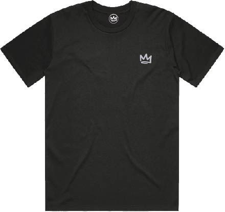 Classic Crown Tee Slate - 5cm Shorter