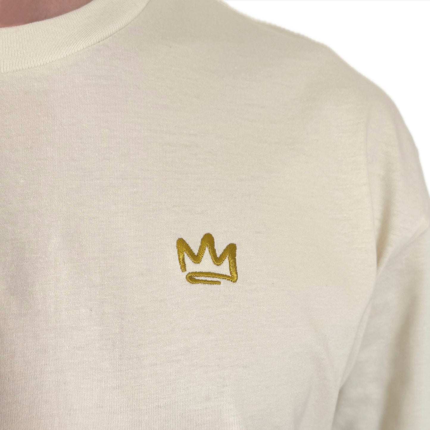 Oversized Tailored Tee Ecru