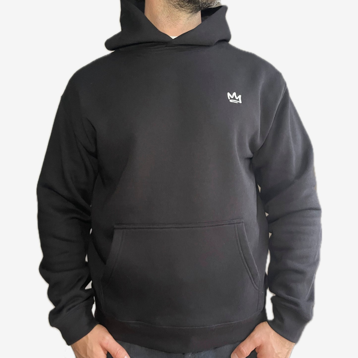 Relaxed Hoodie Black