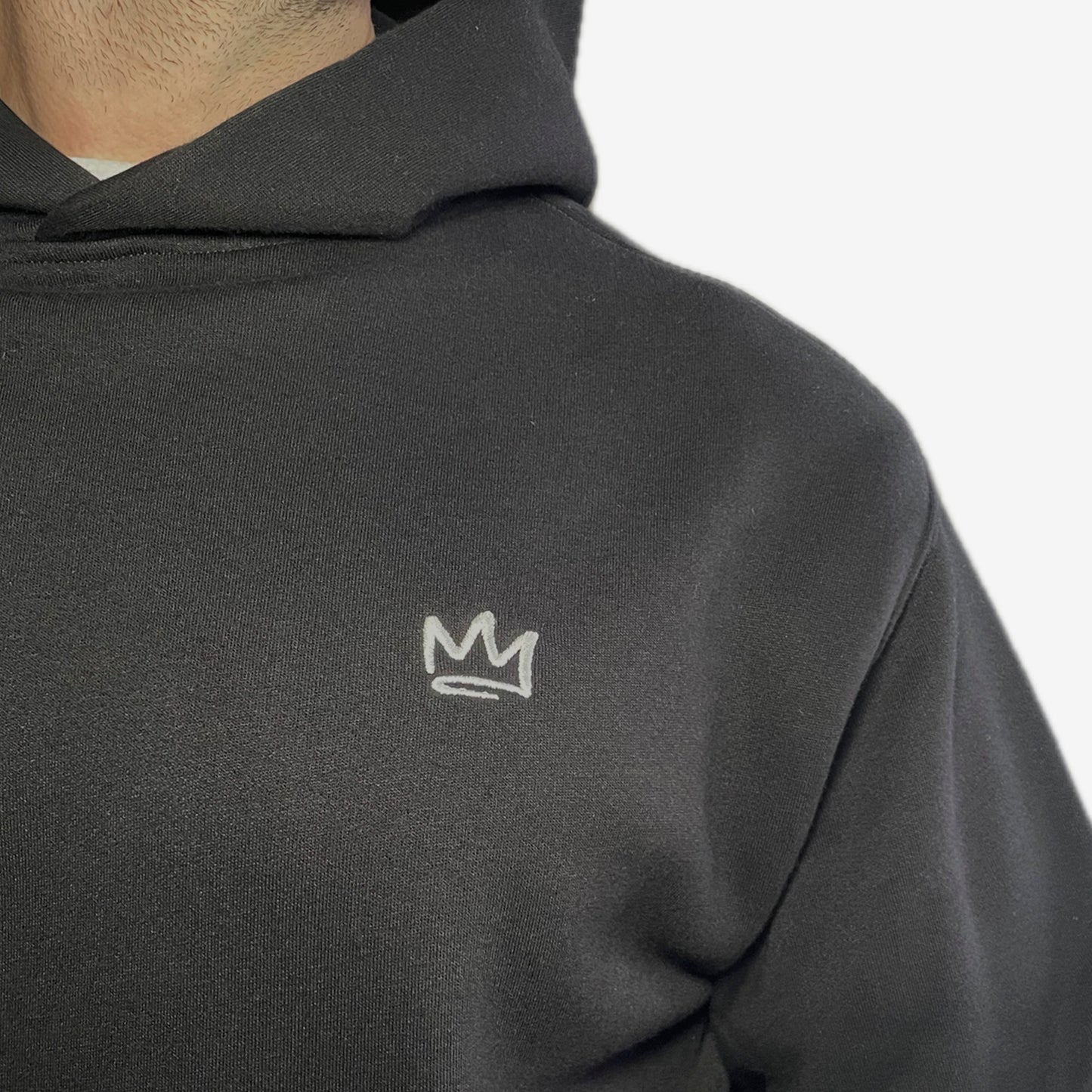 Relaxed Hoodie Black
