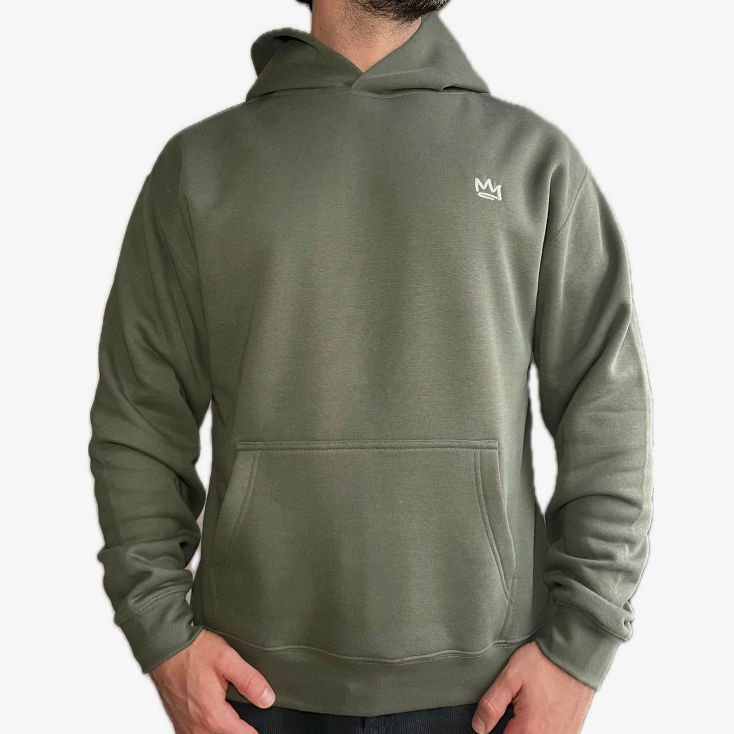 Relaxed Hoodie Olive