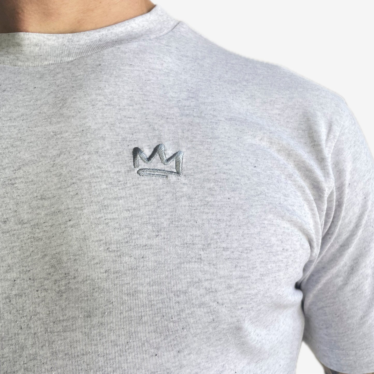 Classic Crown Tee White Noise