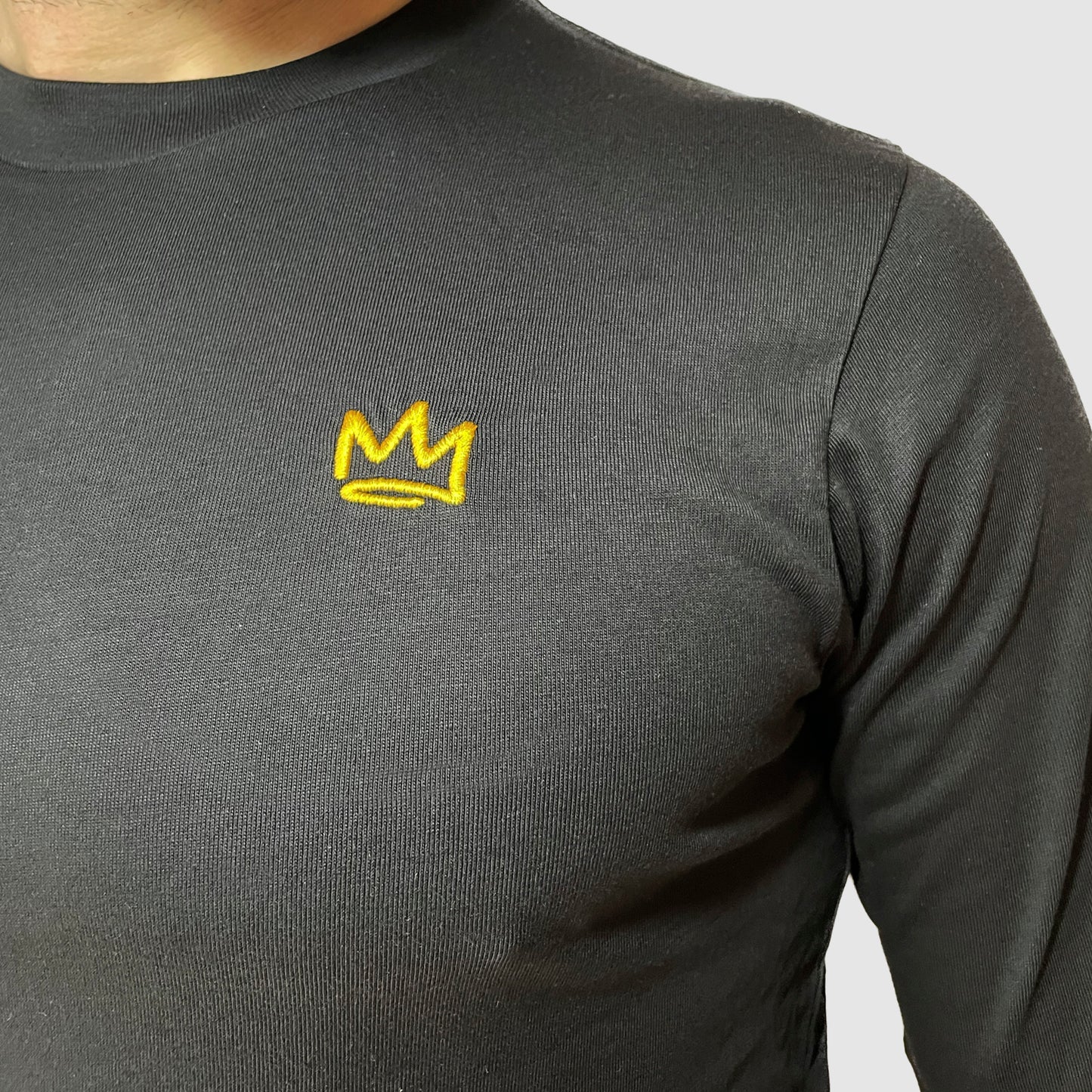 Classic Crown Long Sleeve Black