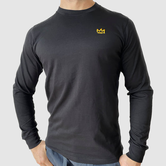 Classic Crown Long Sleeve Black