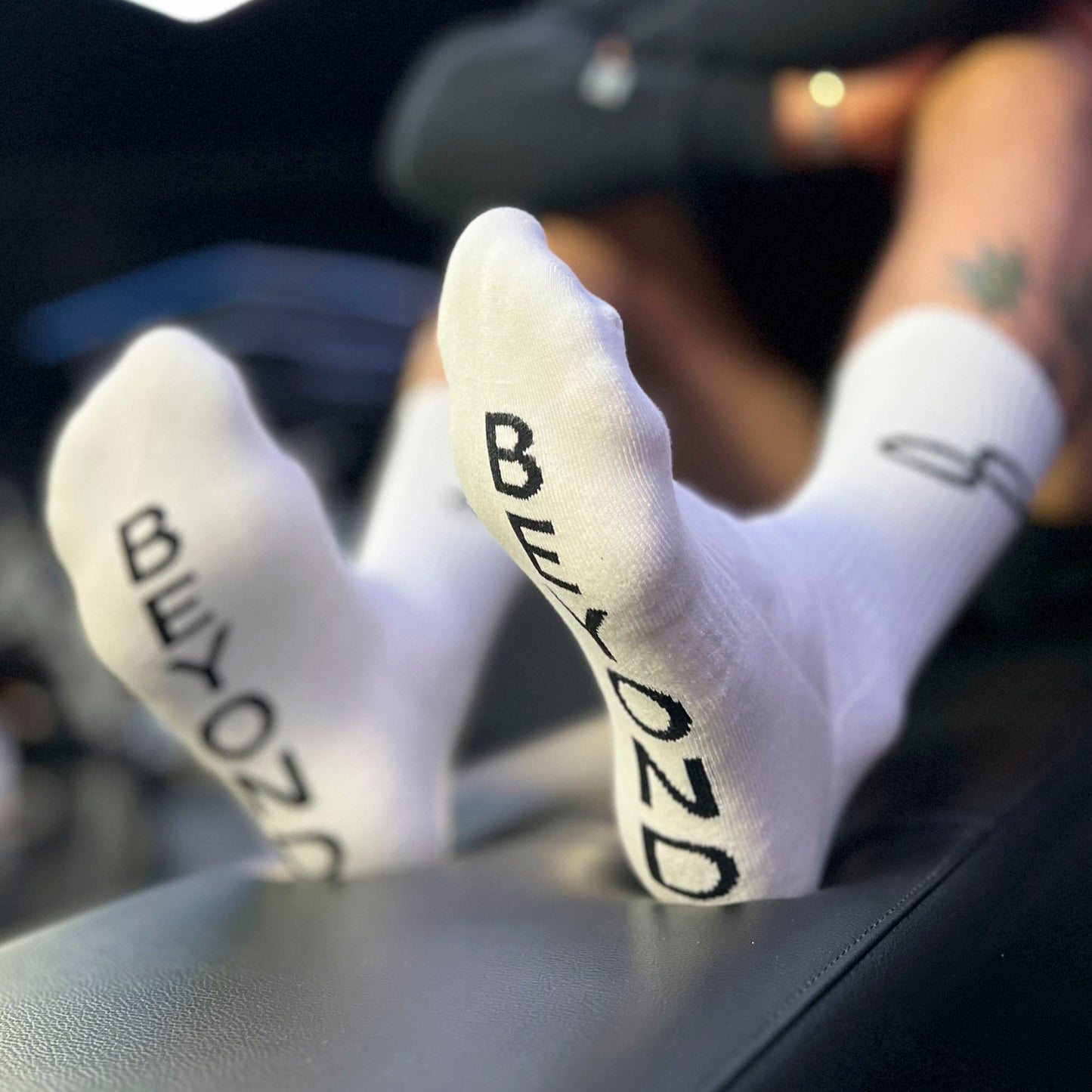 Beyond Your Physical Athletic sport socks white