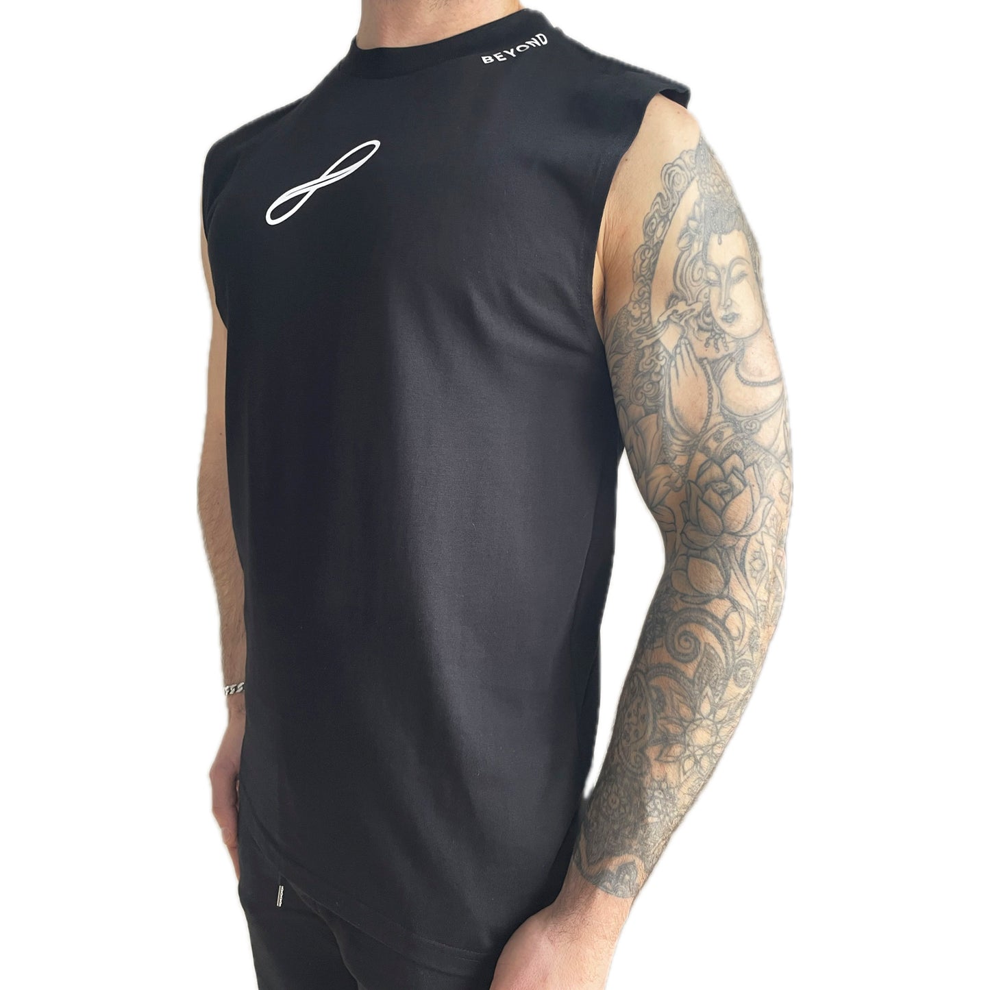 Beyond Your Physical Work Out Tank Black