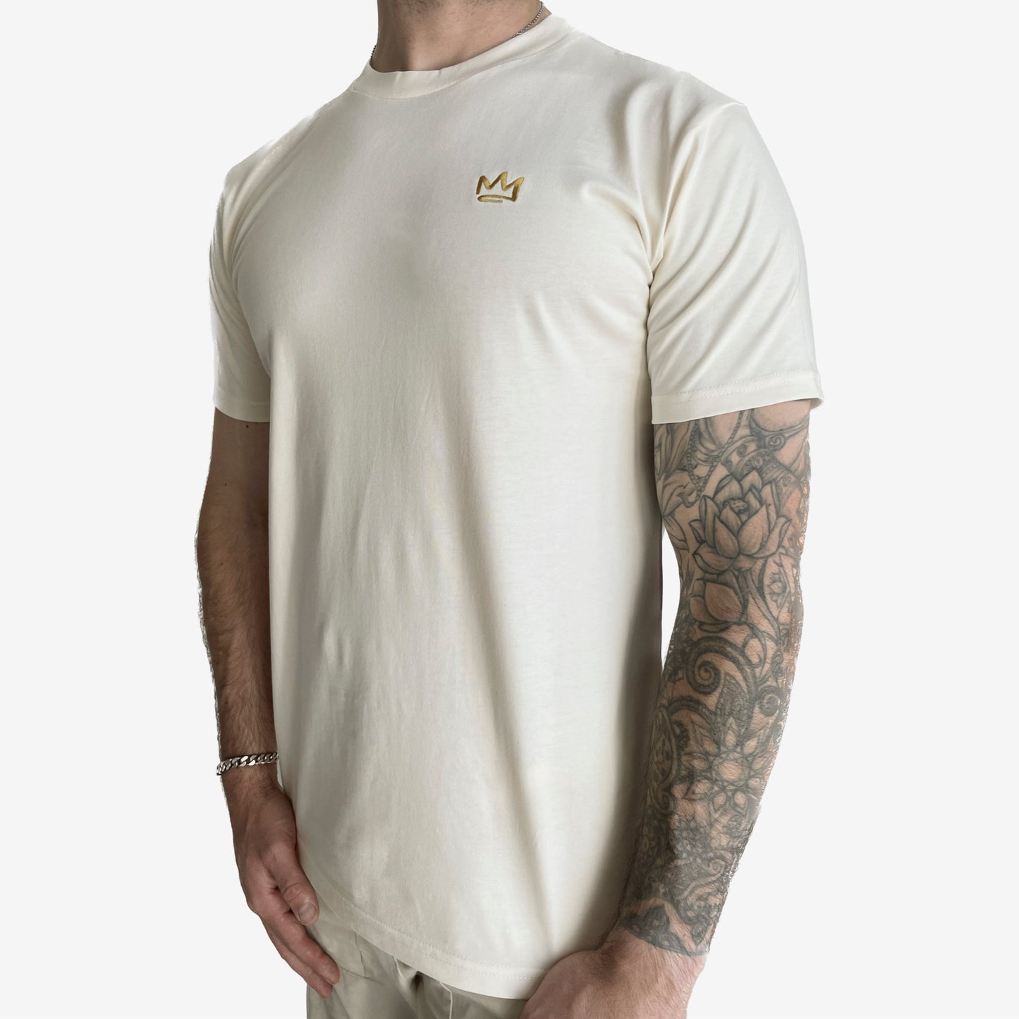 Classic Crown Tee Off White