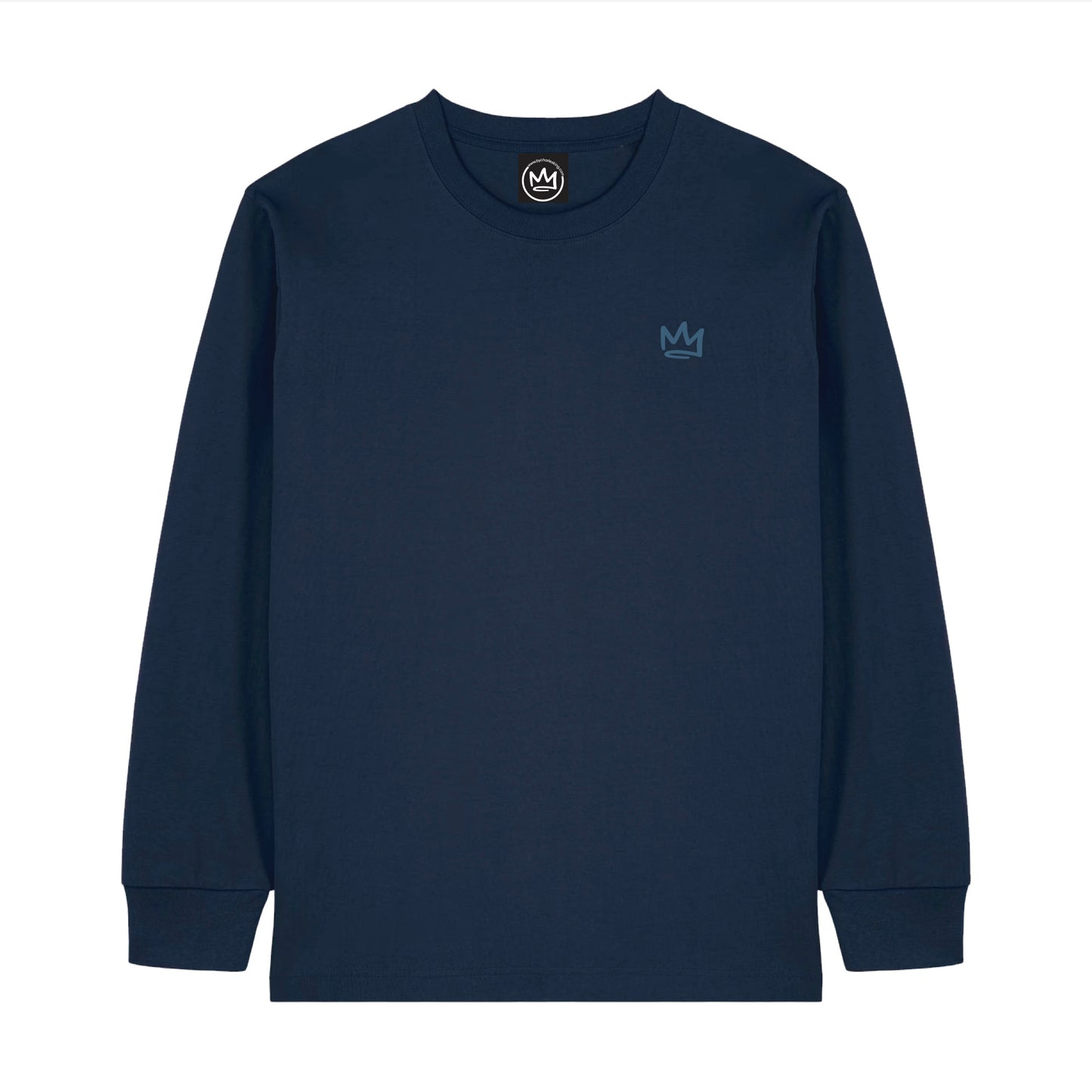 Oversized Long Sleeve Tee Navy