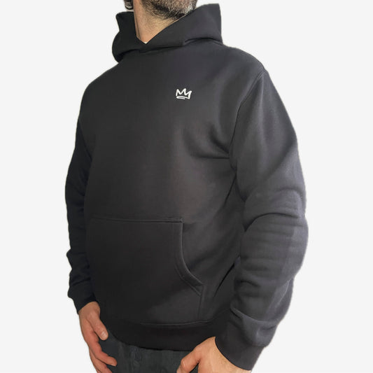 Relaxed Hoodie Black