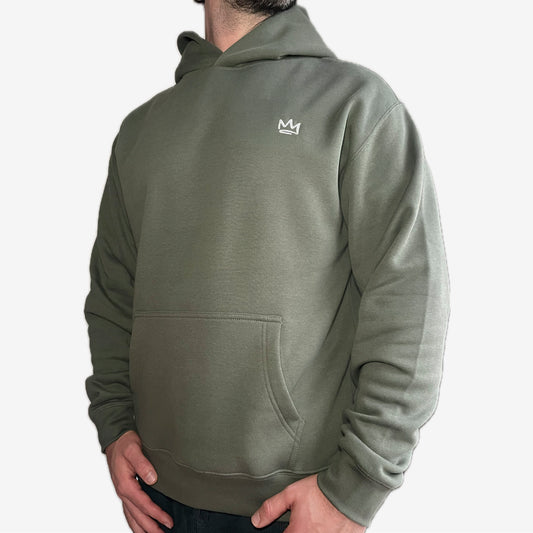 Relaxed Hoodie Olive
