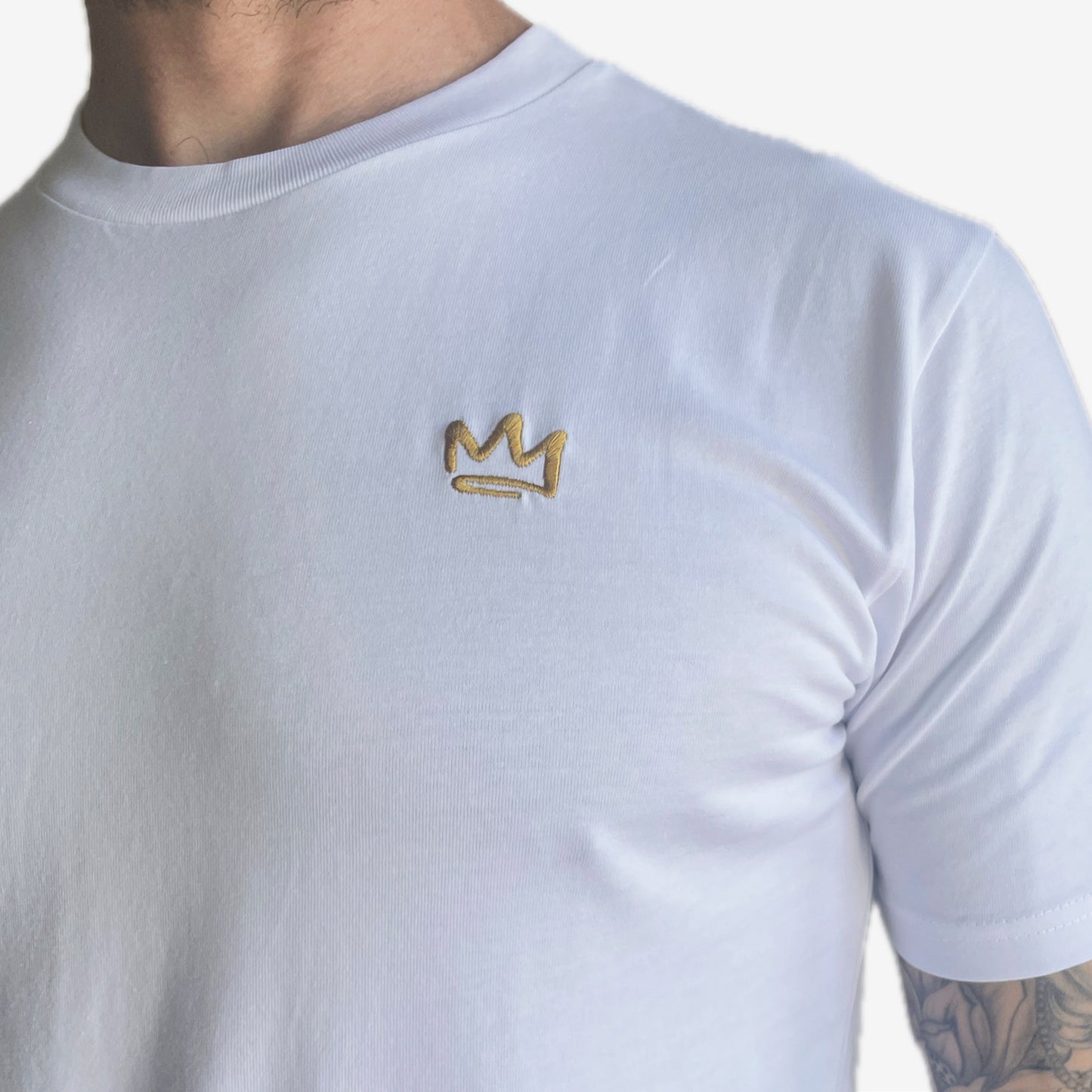 Classic Crown Tee White