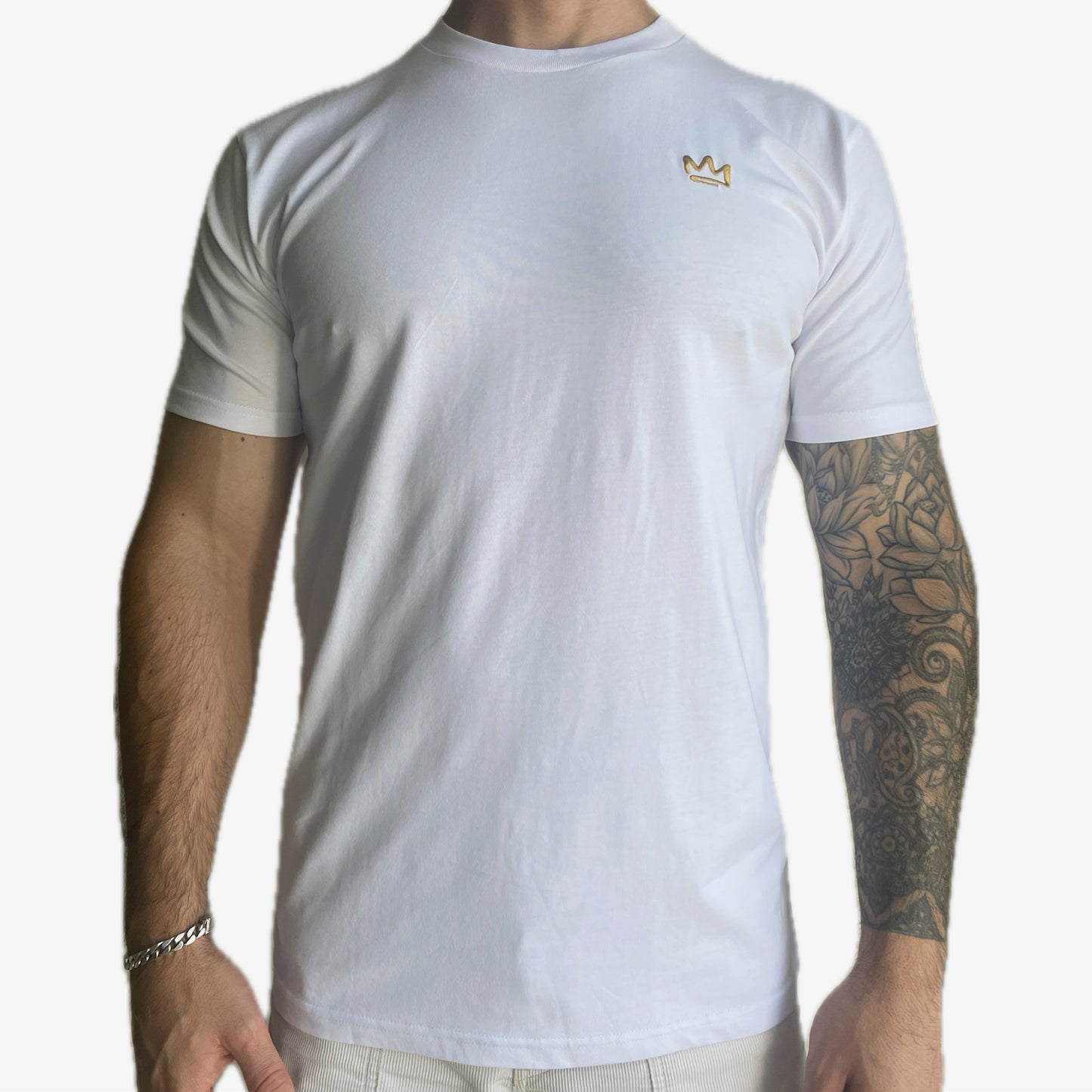 Classic Crown Tee White