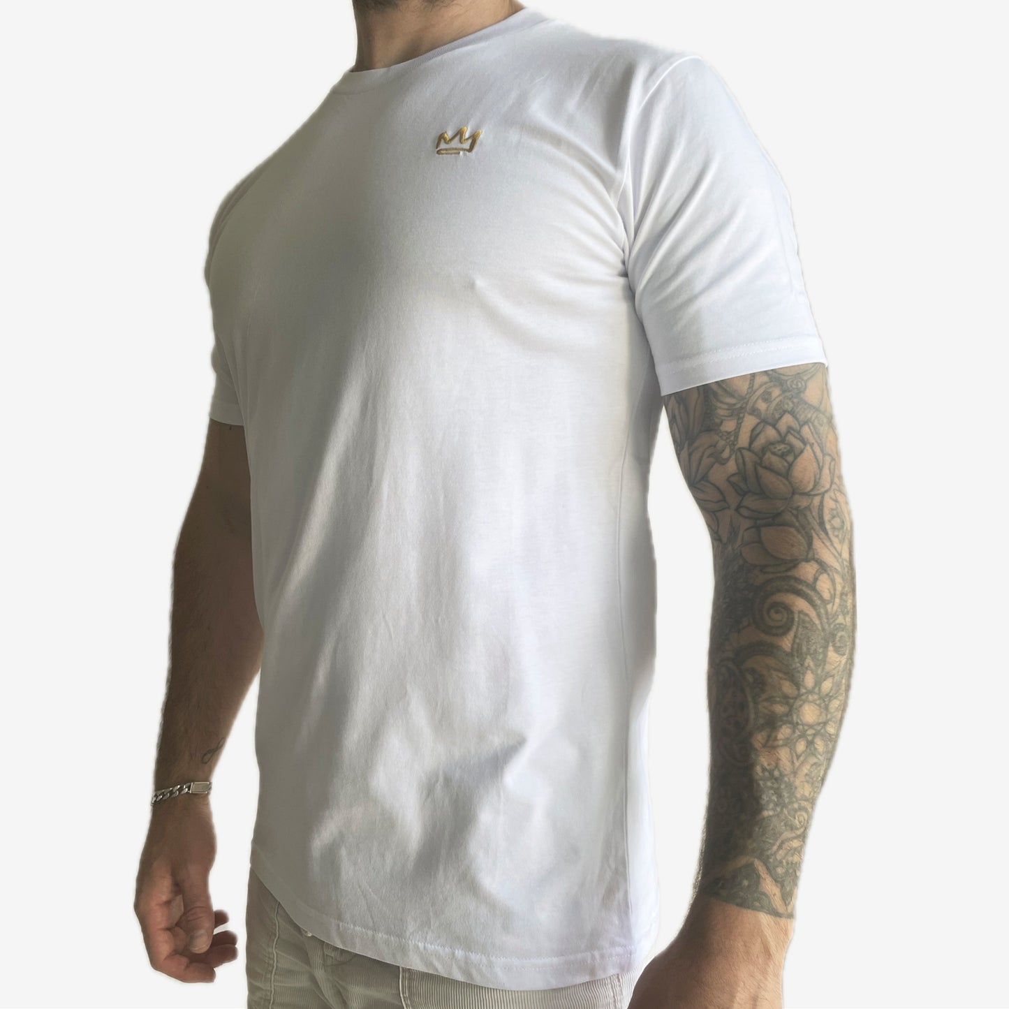 Classic Crown Tee White