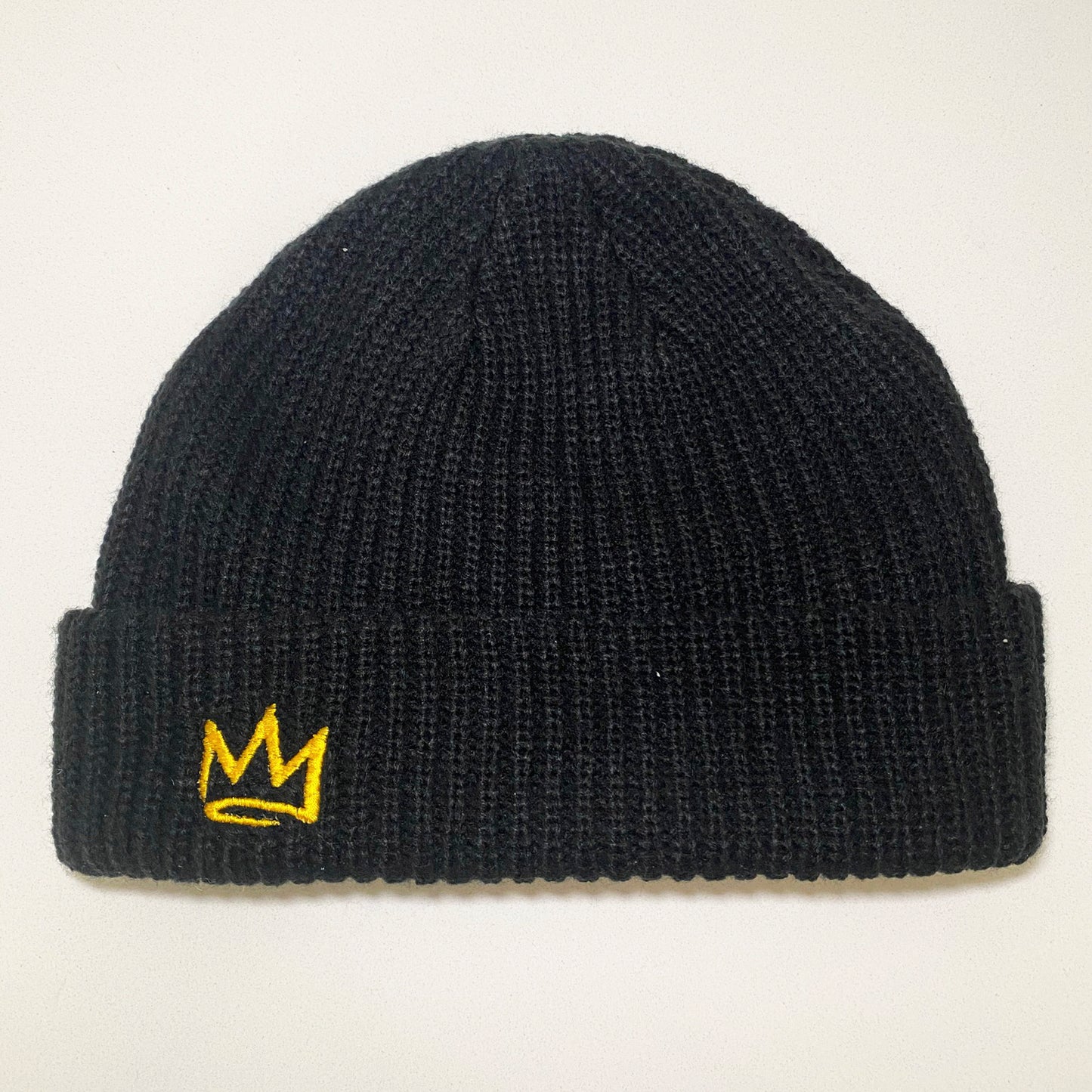 Cable Knit Beanie Black